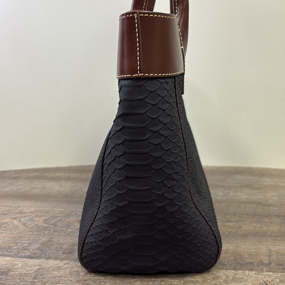 Dooney & Bourke Leather Logo Lock Shoulder Bag - Picture 5 of 16